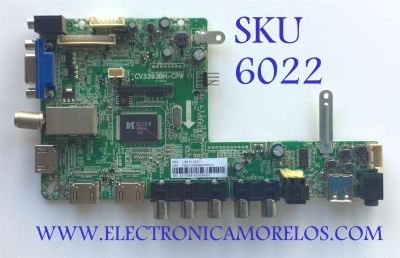 MAIN PARA TV ELEMENT / NUMERO DE PARTE F50CV3393BHCPW12 / CV3393BH-CPW / 42T03581403DA9301 / LTE40309 / DISPLAY LCS400HJ01-801 / MODELO ELEFT406